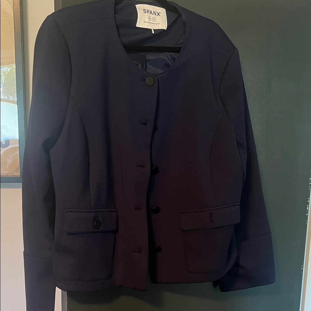 SPANX Navy Blazer